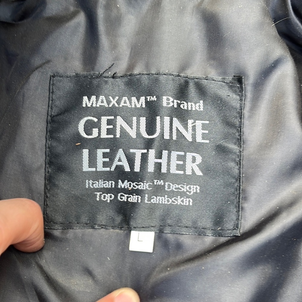 Genuine Vintage Italian leather jacket